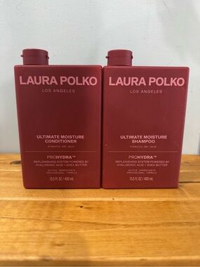 LAURA POLKO Ultimate Moisture Shampoo & Conditioner Set